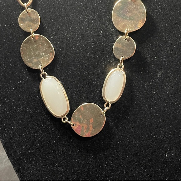 Sequin Silver Necklace - Picture 2 of 5